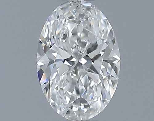 0.4 carat G-VS2 Natūralus Oval Deimantas (1)