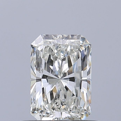 0.5 carat G-SI1 Natūralus Radiant Deimantas (1)