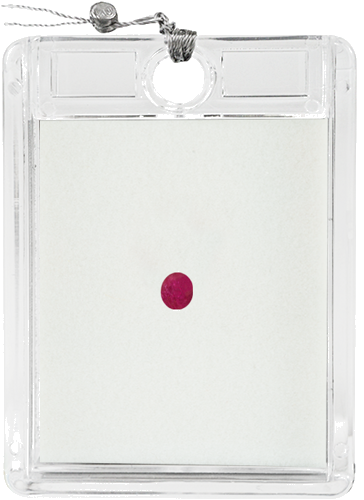 0,53 ct. Ruby Oval F.H (1)