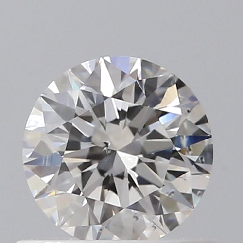 0.51 carat F-SI2 Excellent cut Natūralus Round Deimantas (1)