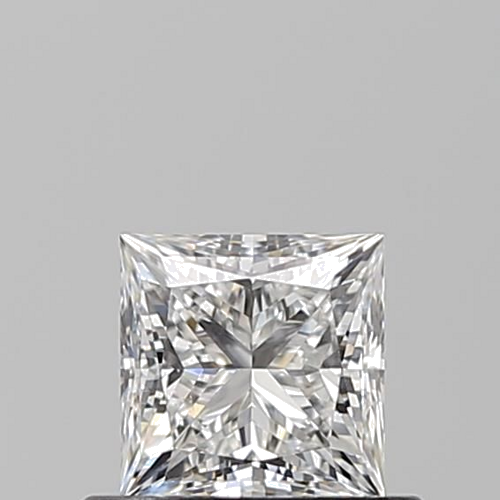 0.57 carat E-VS2 Natūralus Princess Deimantas (1)