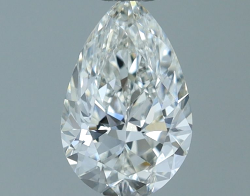 0.5 carat J-VS1 Natūralus Pear Deimantas (1)