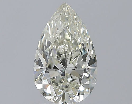 1.51 carat K-SI2 Natūralus Pear Deimantas (1)