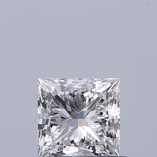 0.52 carat F-SI1 Natūralus Princess Deimantas (1)
