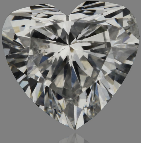 0.31 carat D-SI2 Natūralus Heart Deimantas (1)