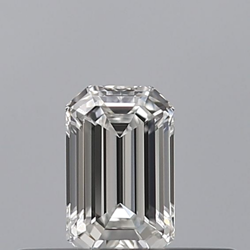 0.23 carat F-VVS1 Natūralus Emerald Deimantas (1)