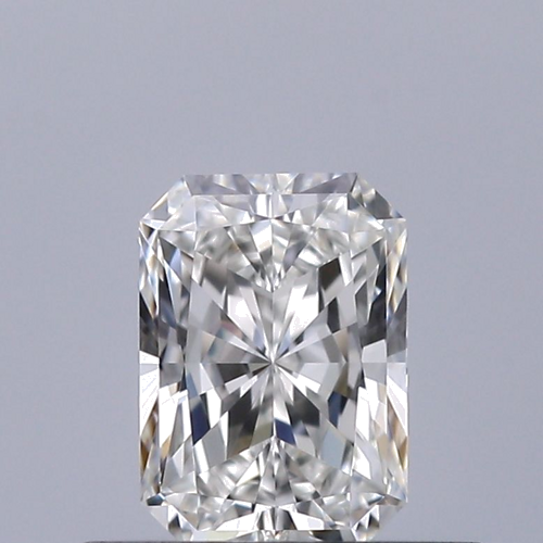 0.42 carat G-VVS2 Natūralus Radiant Deimantas (1)