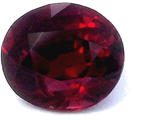 0.69 carat RED Oval Rubinas (1)