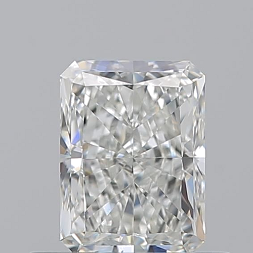 0.62 carat I-VVS1 Natūralus Radiant Deimantas (1)