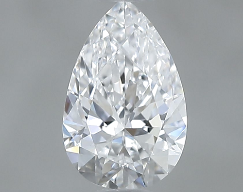0.51 carat D-VVS1 Natūralus Pear Deimantas (1)