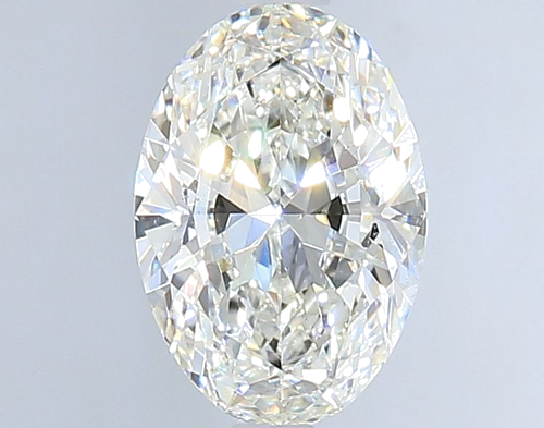 0.9 carat H-VS2 Natūralus Oval Deimantas (1)