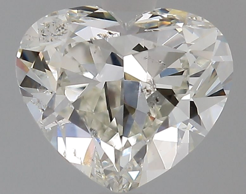1.59 carat J-SI2 Natūralus Heart Deimantas (1)