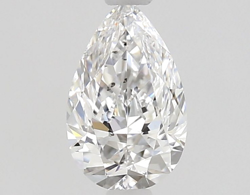 0.61 carat D-SI1 Natūralus Pear Deimantas (1)