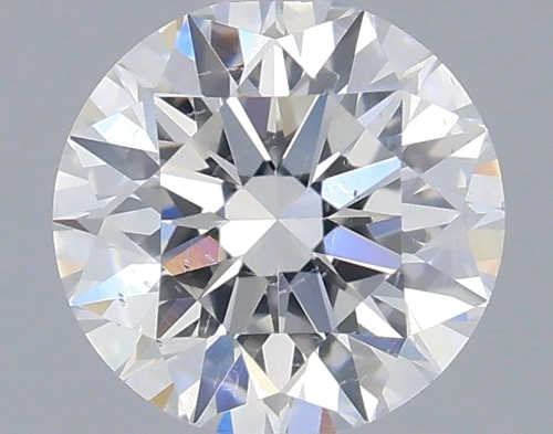 0.51 carat E-SI1 Excellent cut Natūralus Round Deimantas (1)