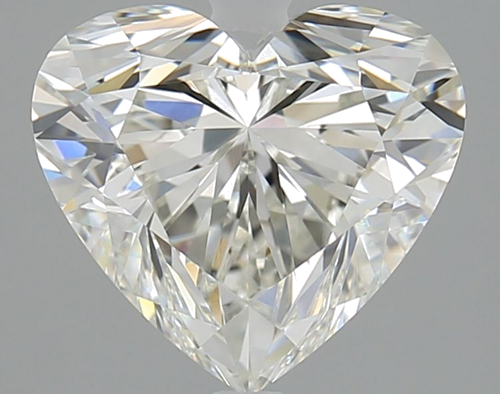 3.0 carat J-VS1 Natūralus Heart Deimantas (1)