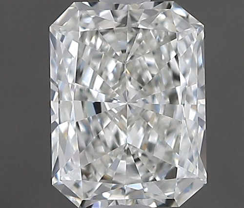 0.5 carat H-VVS2 Natūralus Radiant Deimantas (1)
