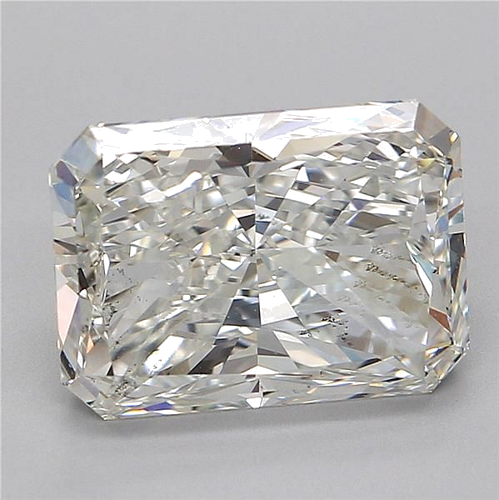 5.51 carat I-SI2 Natūralus Radiant Deimantas (1)