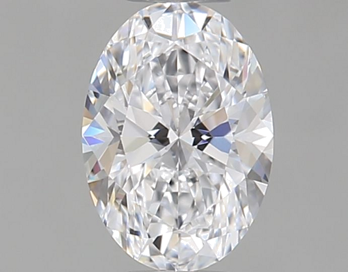 0.36 carat D-VVS2 Natūralus Oval Deimantas (1)