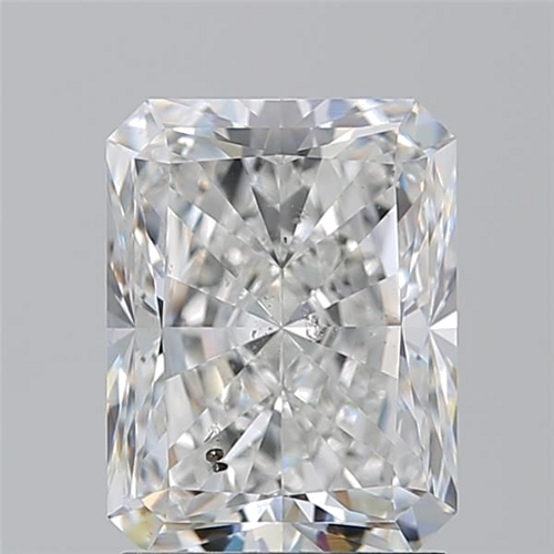2.21 carat F-SI2 Natūralus Radiant Deimantas (1)
