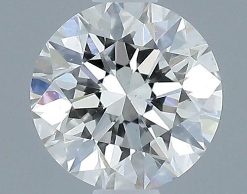 0.54 carat F-SI1 Excellent cut Natūralus Round Deimantas (1)