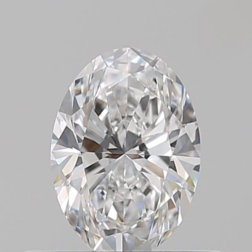 0.53 carat E-VVS1 Natūralus Oval Deimantas (1)