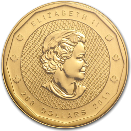 1 oz Mountain Maple Leaf 2011 Canada 99999 Gold Coin (4)