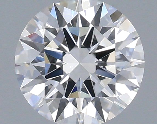 0.44 carat F-VVS1 Excellent cut Natūralus Round Deimantas (1)
