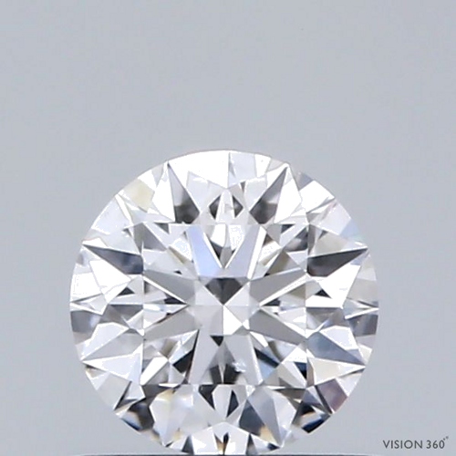 0.41 carat E-SI1 Excellent cut Natūralus Round Deimantas (1)