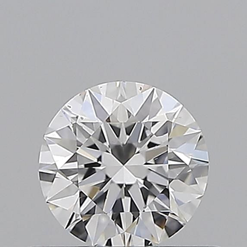 0.52 carat E-SI1 Excellent cut Natūralus Round Deimantas (1)