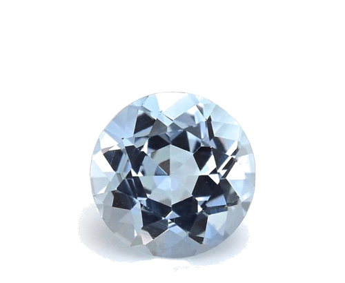 0.66 carat BLUE Round Aquamarine (1)