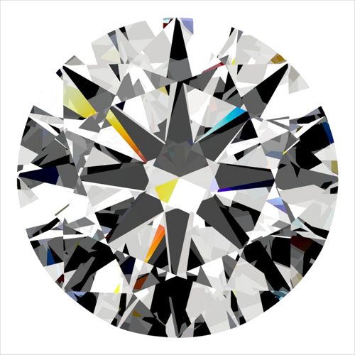 0.3 carat F-VS1 Very Good cut Natūralus Round Deimantas (1)