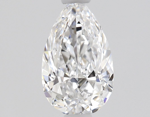 0.53 carat D-VVS1 Natūralus Pear Deimantas (1)