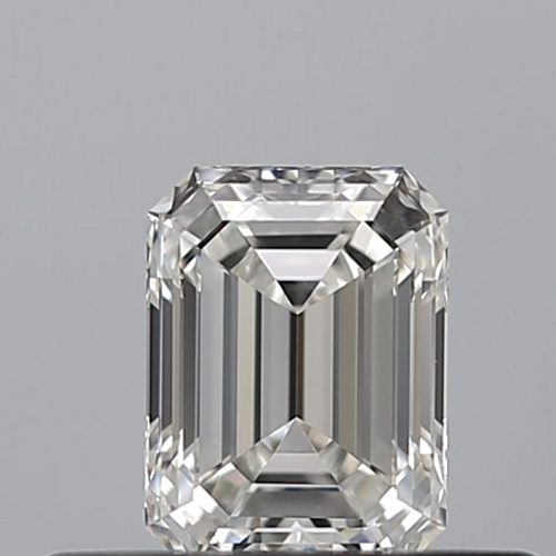 0.39 carat F-VVS2 Natūralus Emerald Deimantas (1)