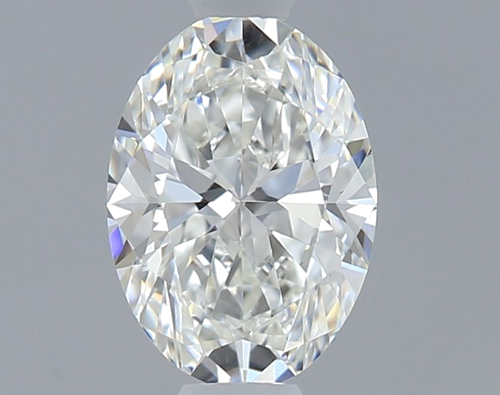 0.4 carat G-VS2 Natūralus Oval Deimantas (1)