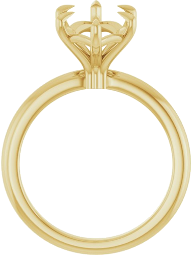 Sužadėtuvių Žiedas „Solitaire“ 14k yellow gold Marquise 16mm x 8mm (2)
