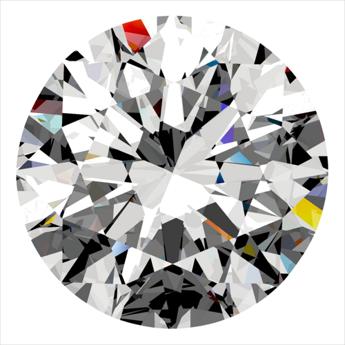 0.4 carat I-VS2 Excellent cut Natūralus Round Deimantas (1)