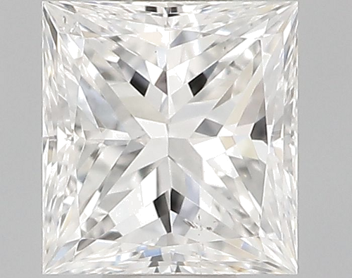 0.3 carat F-SI1 Natūralus Princess Deimantas (1)