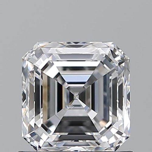 1.01 carat E-VS2 Natūralus Asscher Deimantas (1)