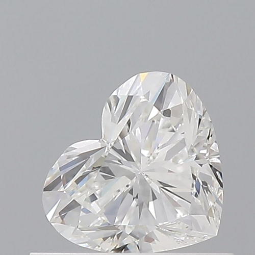 0.56 carat G-VVS1 Natūralus Heart Deimantas (1)