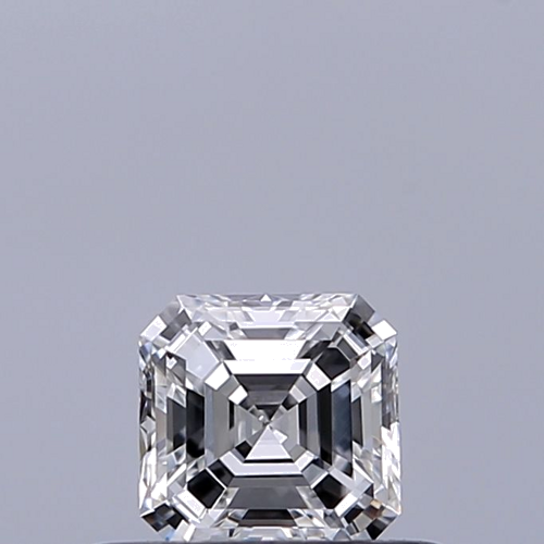 0.3 carat D-IF Natūralus Asscher Deimantas (1)