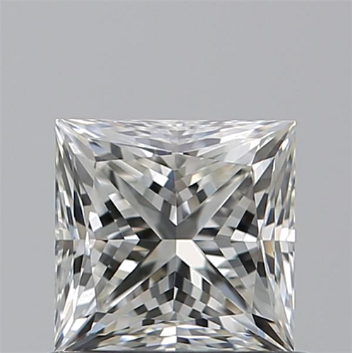 0.91 carat H-VVS1 Natūralus Princess Deimantas (1)
