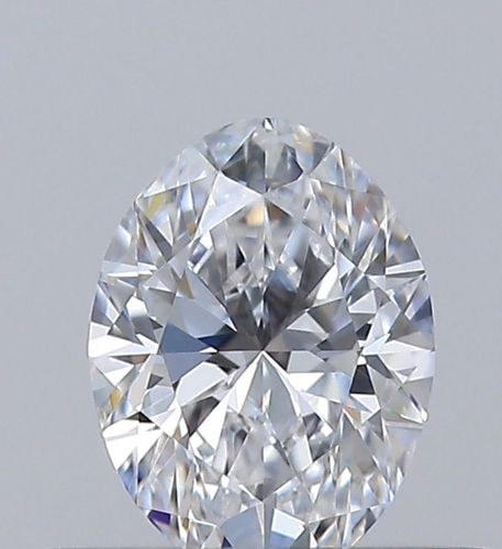 0.35 carat D-VVS1 Natūralus Oval Deimantas (1)
