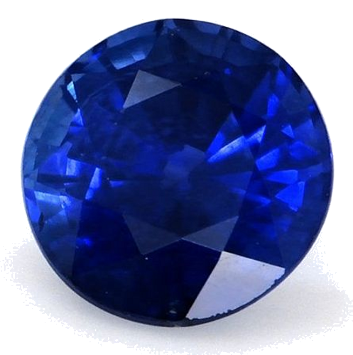 0.64 carat BLUE Round Safyras (1)