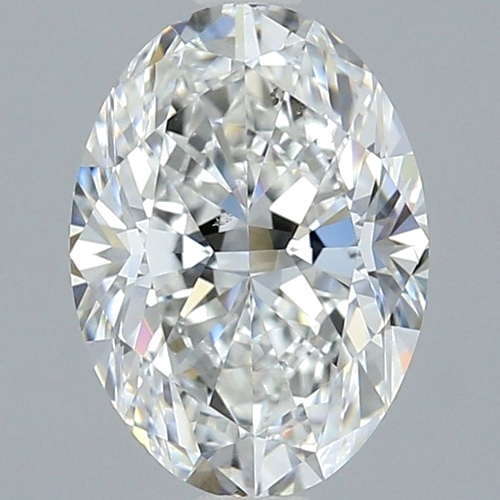 2.01 carat F-SI1 Natūralus Oval Deimantas (1)