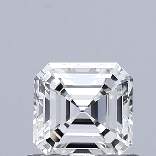 0.52 carat J-IF Natūralus Asscher Deimantas (1)