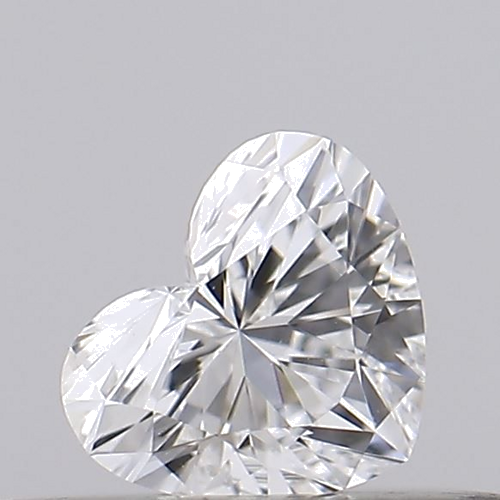 0.2 carat E-VS2 Natūralus Heart Deimantas (1)