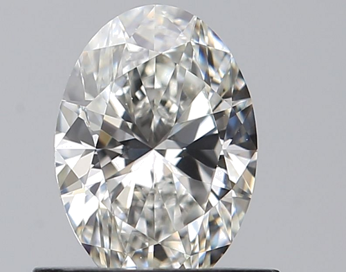 0.71 carat H-VS1 Natūralus Oval Deimantas (1)