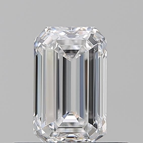 0.57 carat D-VVS2 Natūralus Emerald Deimantas (1)