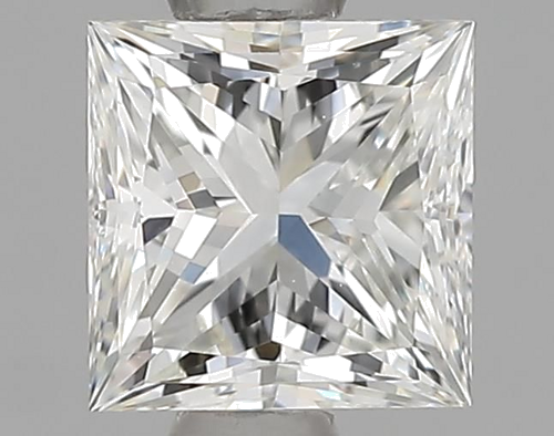 0.63 carat H-VVS2 Natūralus Princess Deimantas (1)