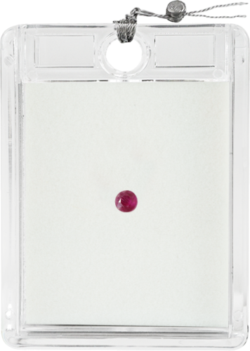 0,44 ct. Ruby Oval F.H (1)